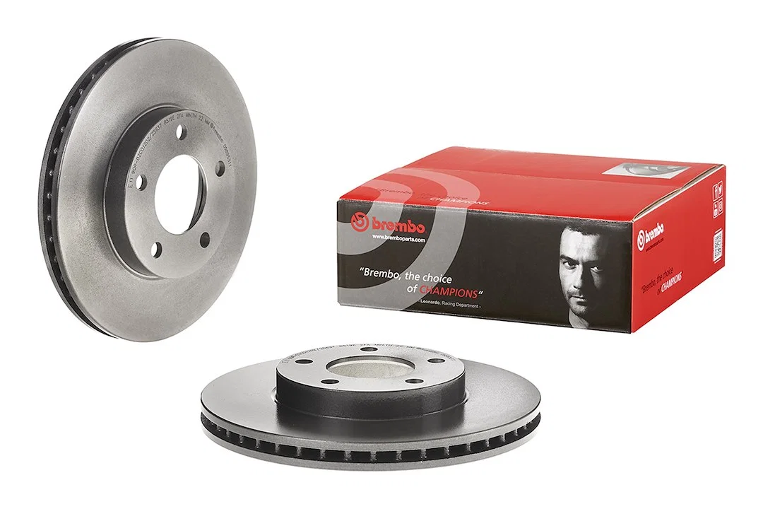 09895311C02 – BREMBO Brake Rotor, Vented One Piece Design Wheel Bolt Pattern 5 x 114.3 Millimeter 278 Millimeter Diam...